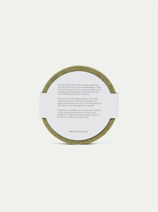 Bierfilzl Merino Wool Round Coasters - Set of 4
